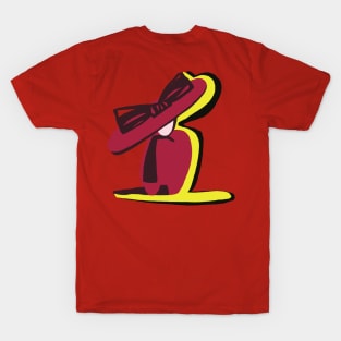 Lady in red hat T-Shirt